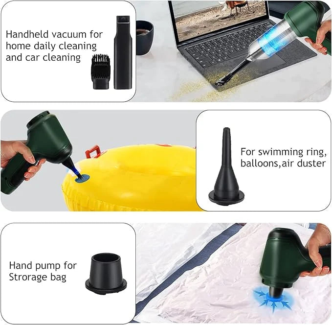 Portable Mini Vacuum Cleaner
Compact, Cordless & Powerful Portable Vacuum Cleaner
