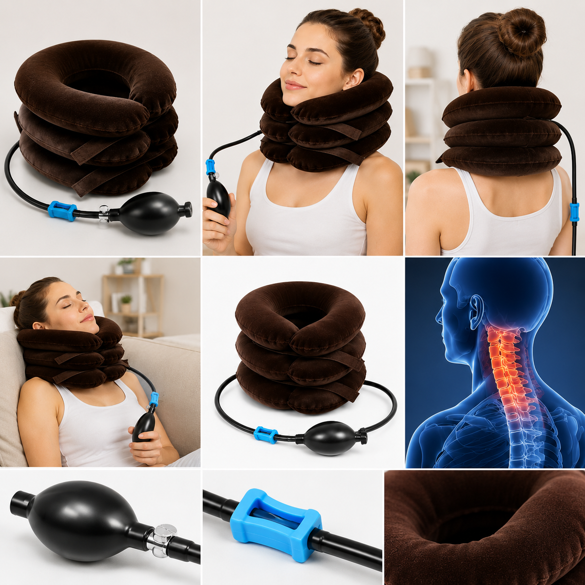 Neck Stretcher & Cervical Traction Device