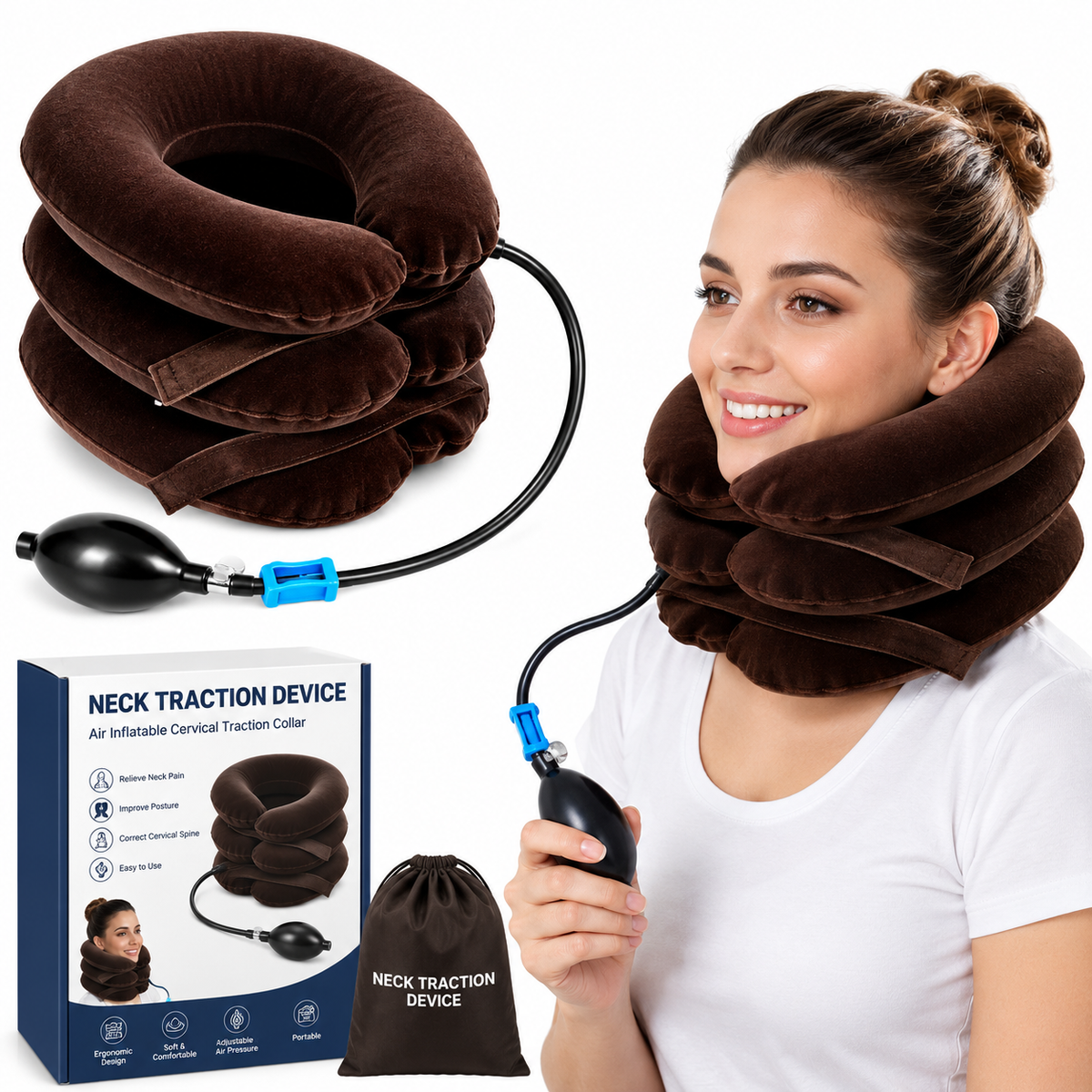 Neck Stretcher & Cervical Traction Device