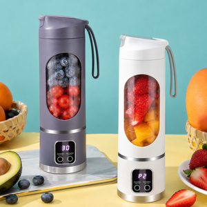 Portable USB Rechargeable Juicer Blender 380ml – Mini Smoothie & Shake Maker