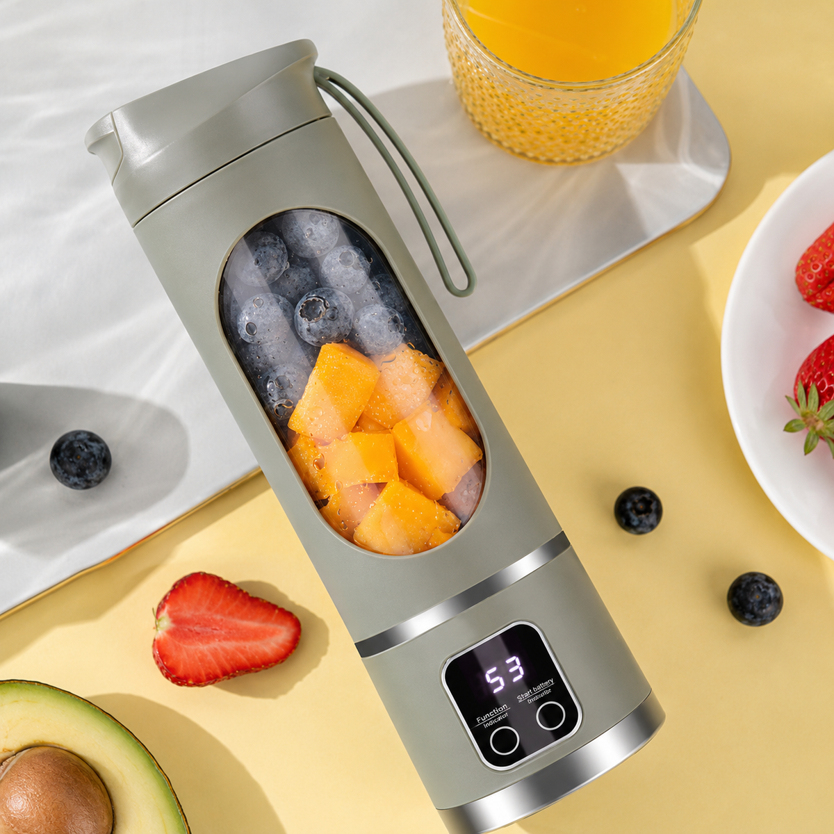 Portable Juicer Blender – Rechargeable Mini Smoothie & Juice Maker